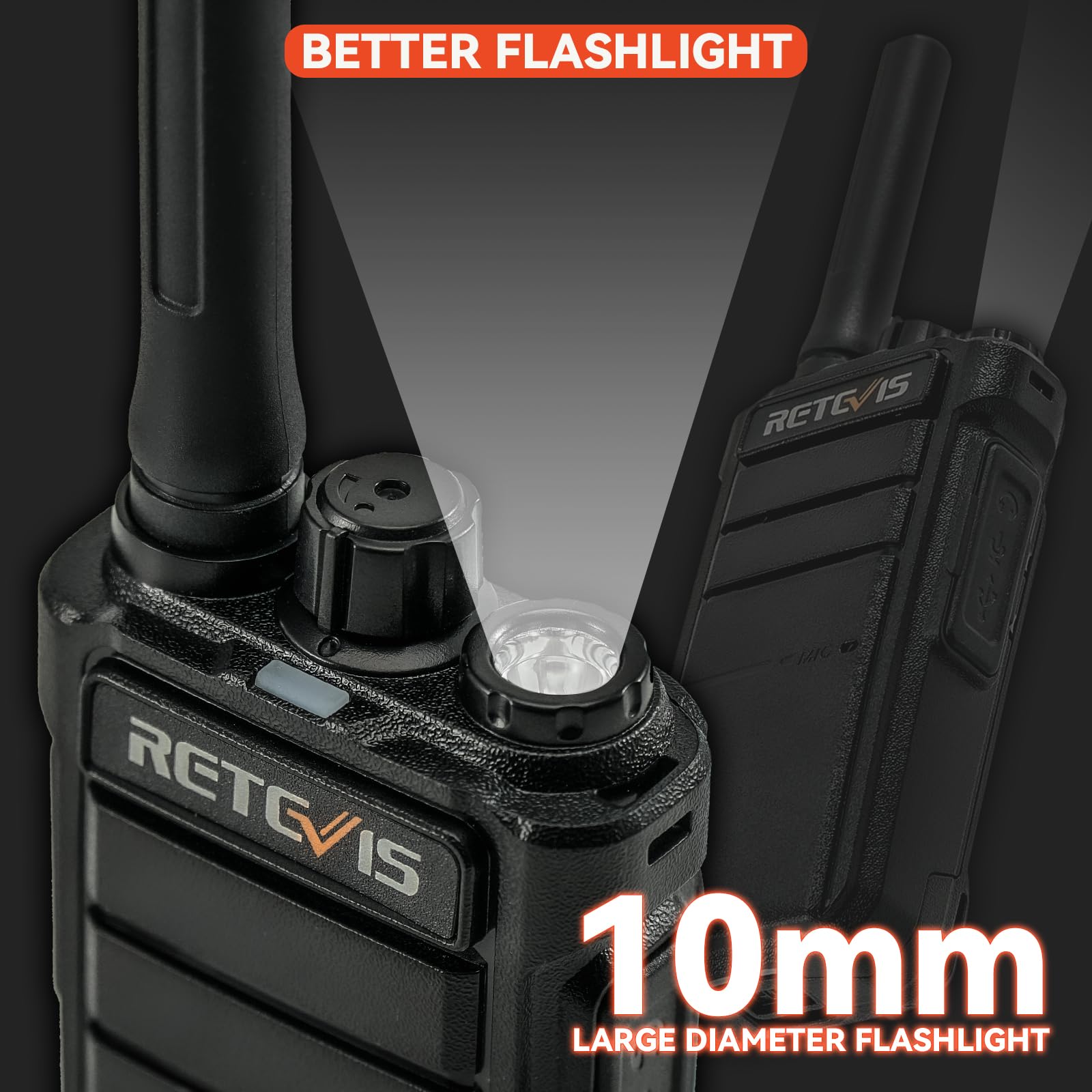 Foto 5 pulgar | Walkie Talkie Retevis Rb26, Radio Bidireccional De Largo Alcance, 30 Canales, 10 Unidades - Venta Internacional.