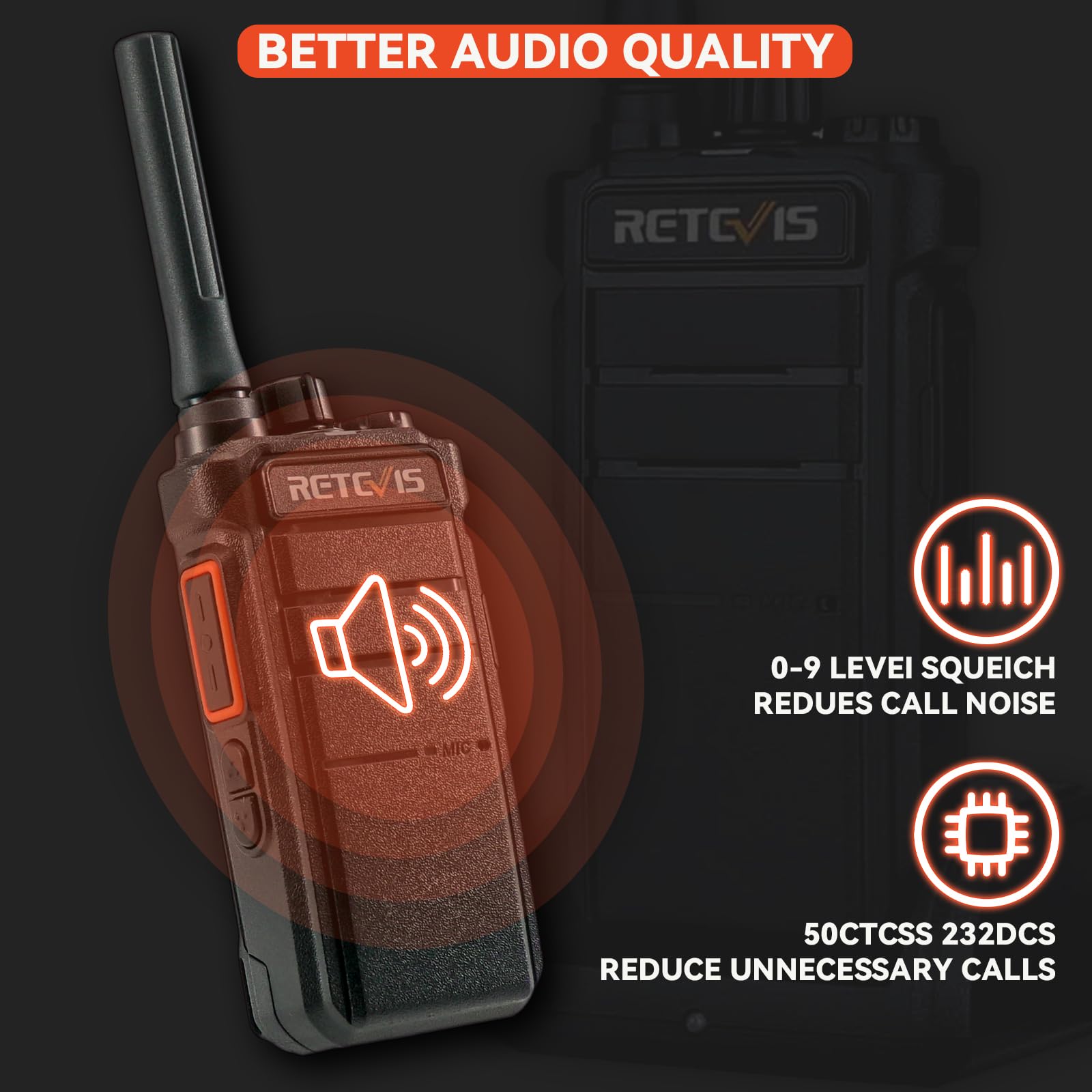 Foto 6 pulgar | Walkie Talkie Retevis Rb26, Radio Bidireccional De Largo Alcance, 30 Canales, 10 Unidades - Venta Internacional.