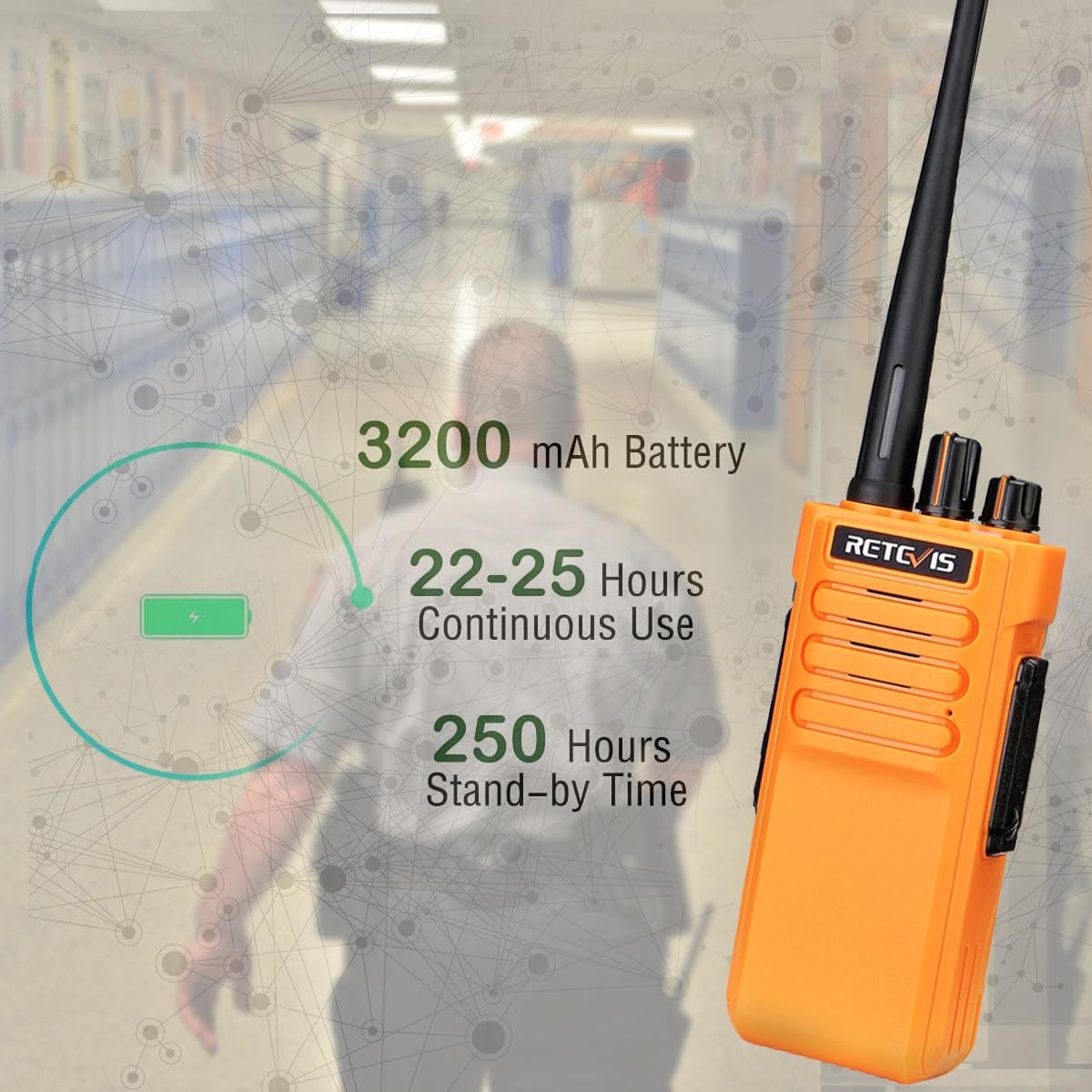 Foto 4 | Walkie Talkies Retevis Rt29 Recargables De Largo Alcance (paquete De 4) - Venta Internacional.