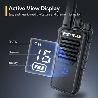 Foto 2 | Walkie Talkies Retevis Rt68h Recargables De Largo Alcance (paquete De 20) - Venta Internacional.