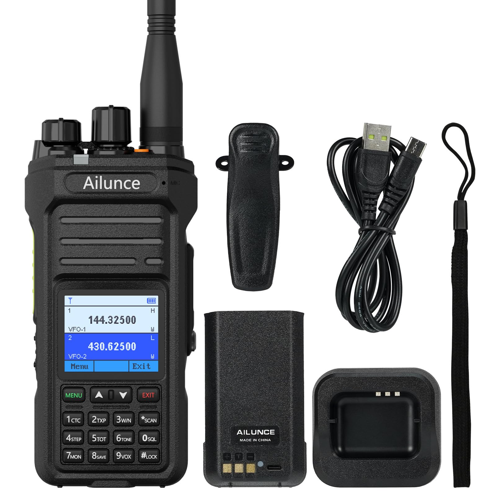 Foto 2 pulgar | Radio Bidireccional Retevis Ailunce Ha1uv De Doble Banda Ip67 A Prueba De Agua - Venta Internacional.