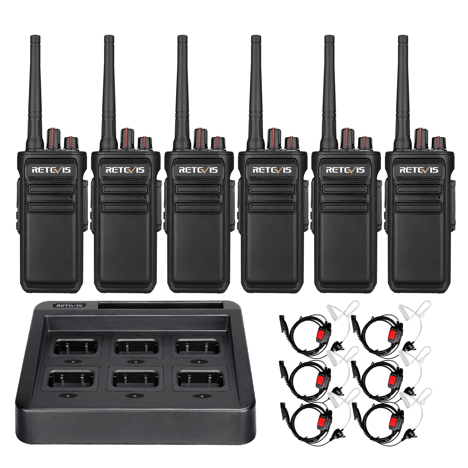 Foto 2 pulgar | Walkie Talkie Retevis Rb23 Ip67, Impermeable, 1800 Mah, Paquete De 6 - Venta Internacional.