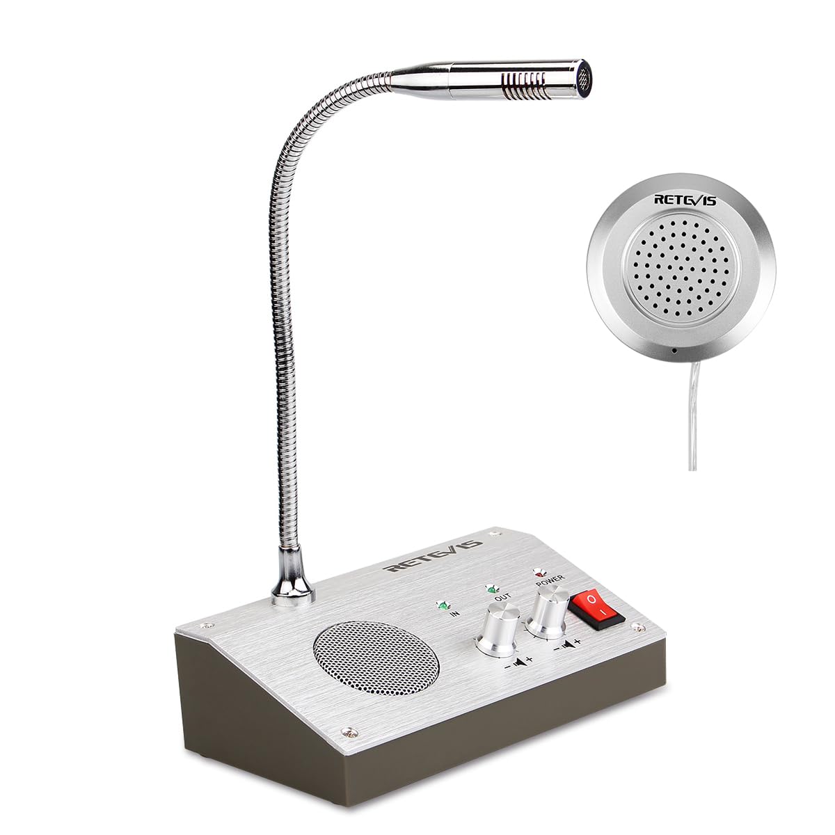 Foto 1 | Altavoz De Ventana Retevis Rt-9908 Intercomunicador De Voz De Doble Vía - Venta Internacional.