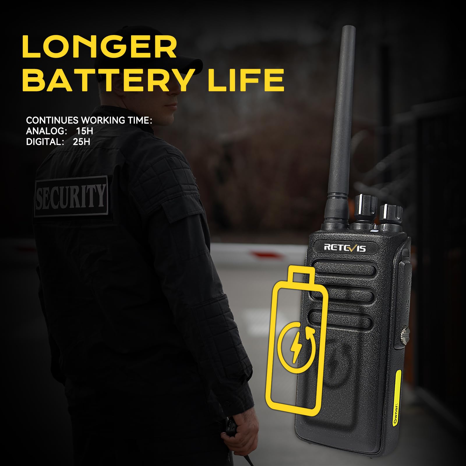 Foto 6 | Walkie Talkies Digitales Retevis Rt81 Con Radio Bidireccional (paquete De 2) - Venta Internacional.