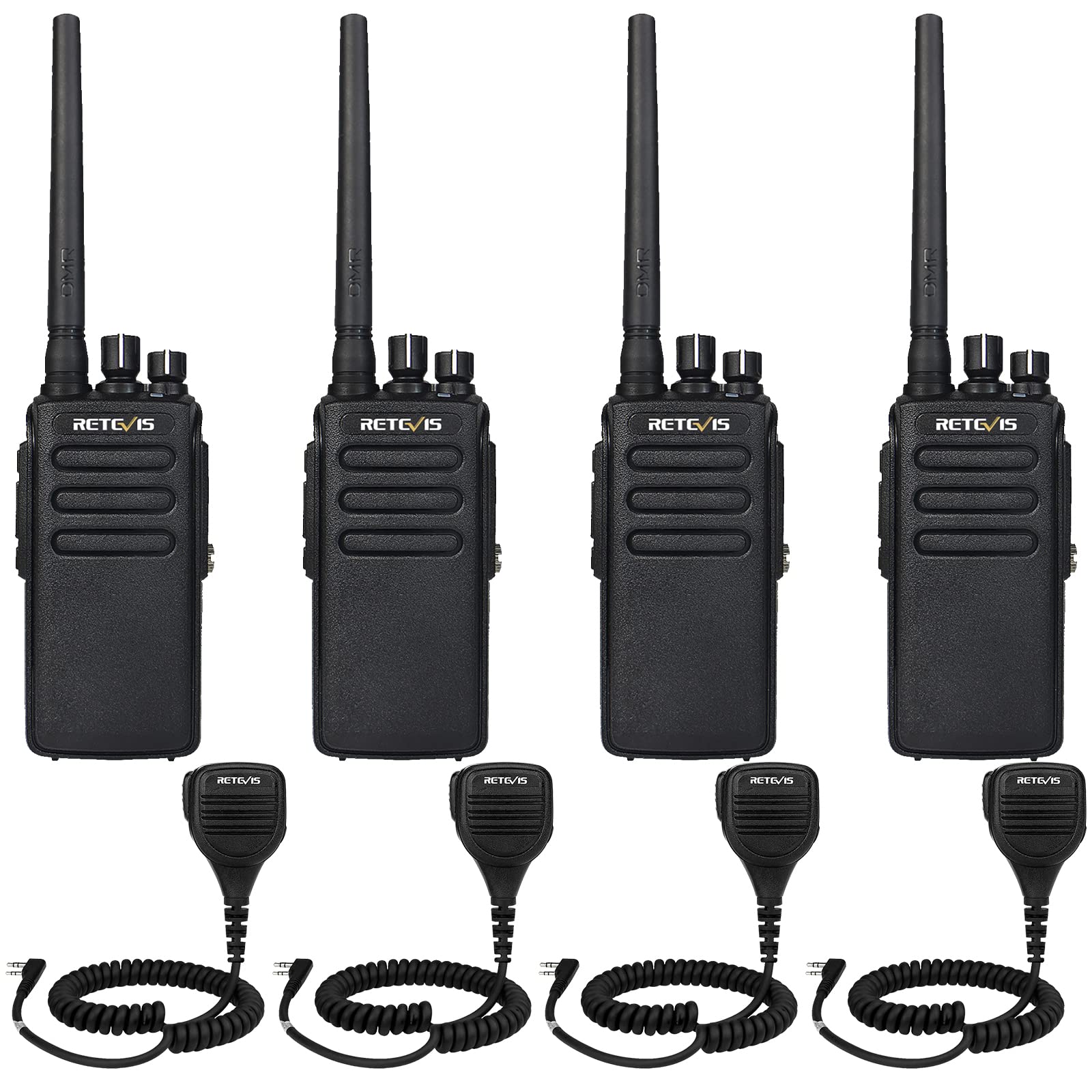 Foto 2 pulgar | Radio Bidireccional Retevis Rt81 Impermeable Dmr Ip67 2200 Mah (paquete De 4) - Venta Internacional.