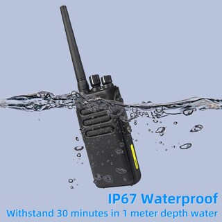 Foto 3 | Radio Bidireccional Retevis Rt81 Impermeable Dmr Ip67 2200 Mah (paquete De 4) - Venta Internacional.