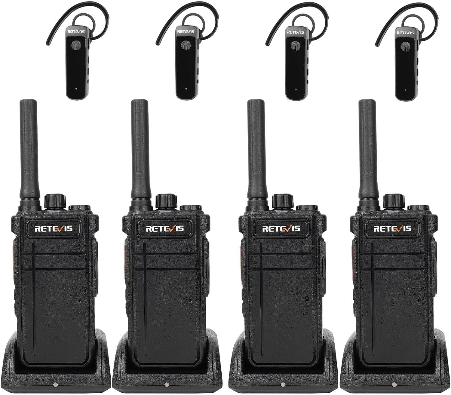 Foto 2 pulgar | Walkie Talkies Retevis Rb37 Bluetooth Con Auricular Inalámbrico - Venta Internacional.