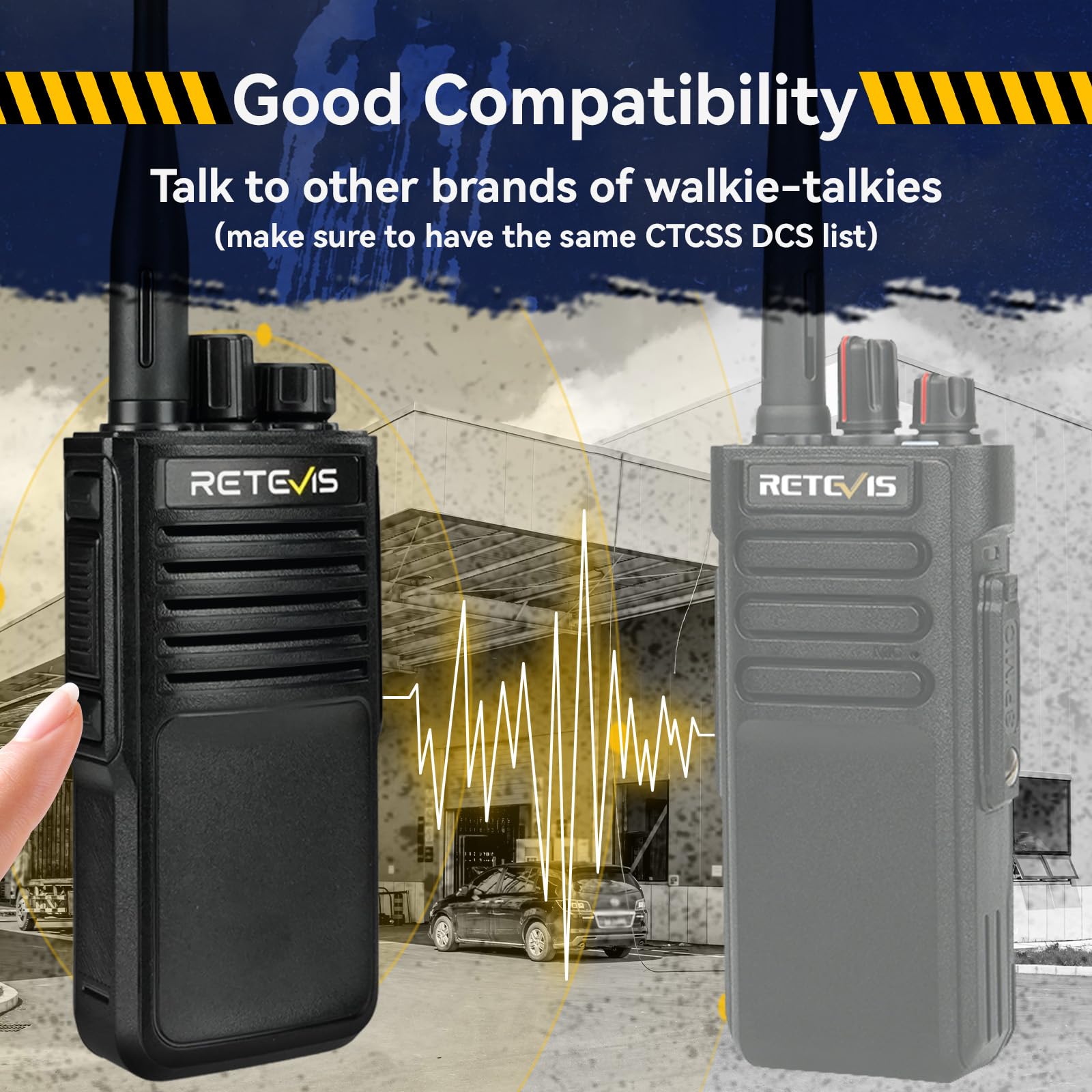 Foto 7 pulgar | Walkie Talkie Retevis P2 Ip68 Resistente Al Agua De Largo Alcance (paquete De 3) - Venta Internacional.