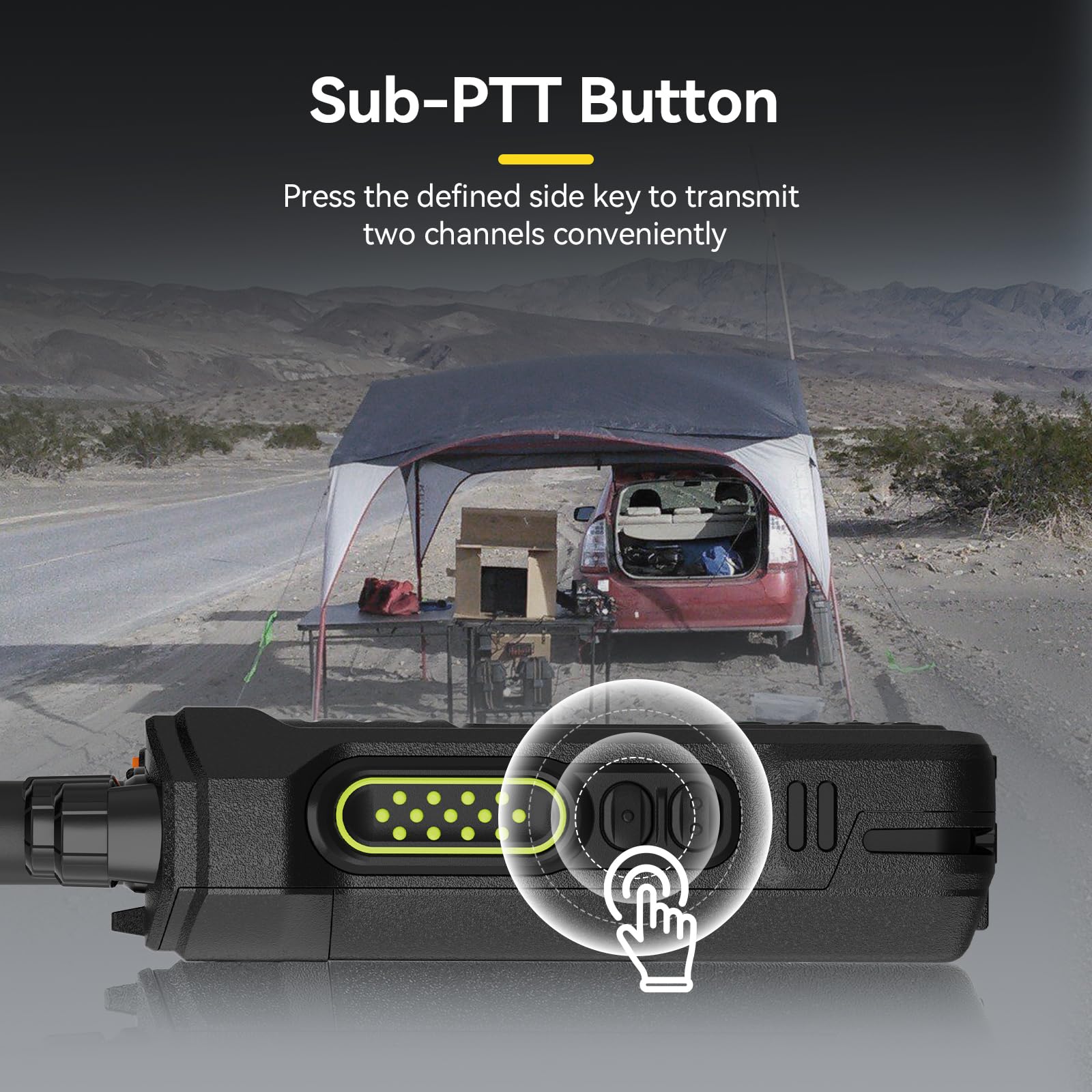 Foto 7 pulgar | Ham Radio Portátil Retevis Ailunce Ha1uv De Doble Banda Ip67 - Venta Internacional.