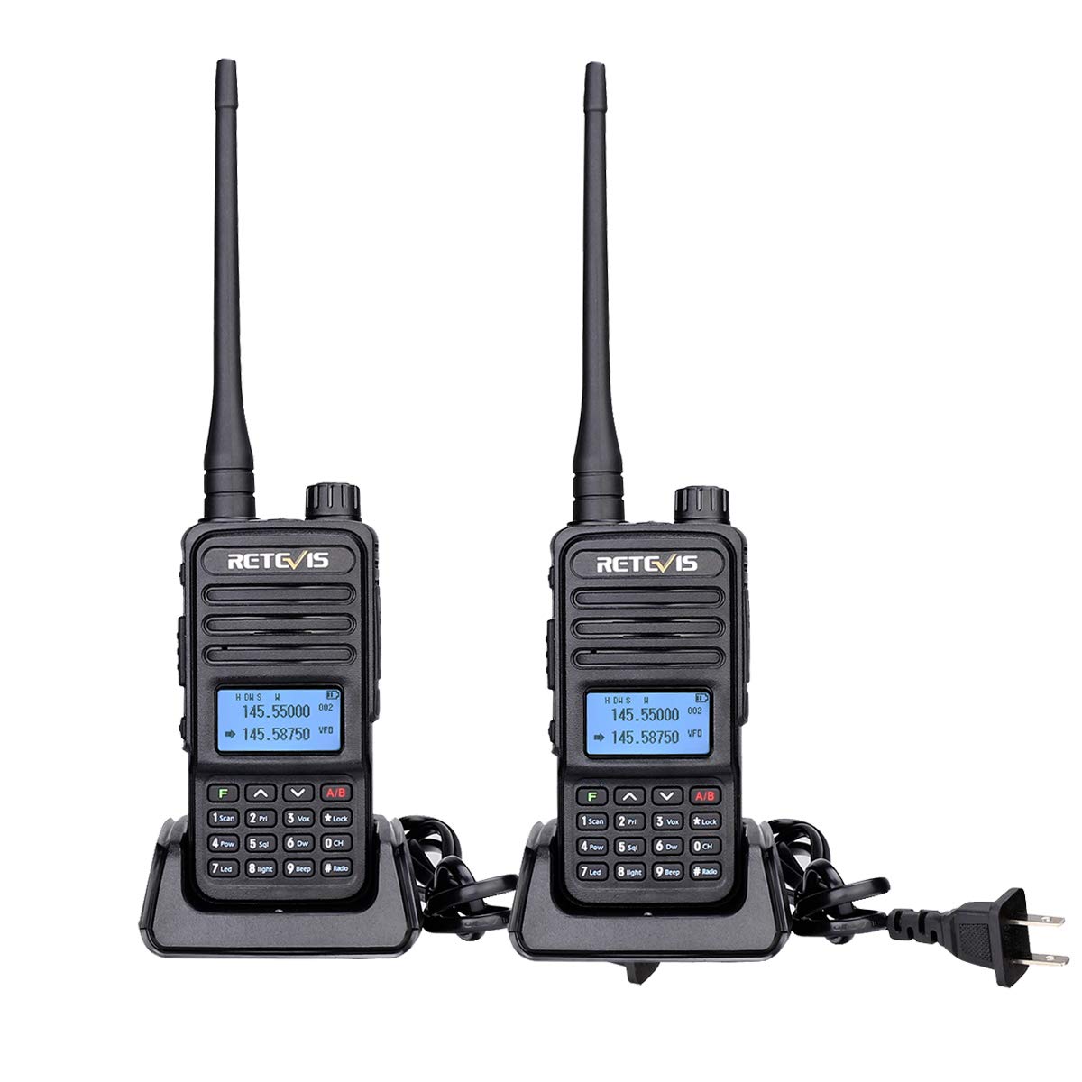 Foto 2 pulgar | Walkie Talkies Retevis Rt85 De Doble Banda De Largo Alcance, Paquete De 2 - Venta Internacional.