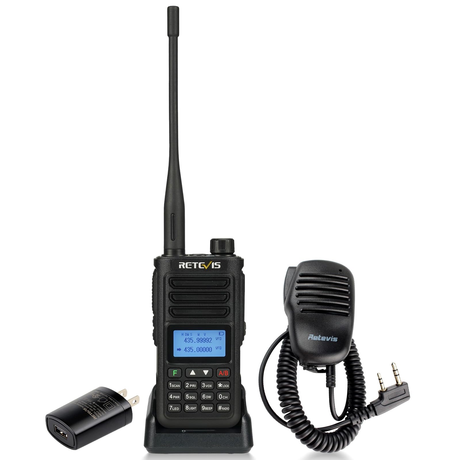 Foto 2 pulgar | Ham Radio Retevis Ra89 De Largo Alcance, 10 W, Doble Banda Ip68, Resistente Al Agua - Venta Internacional.
