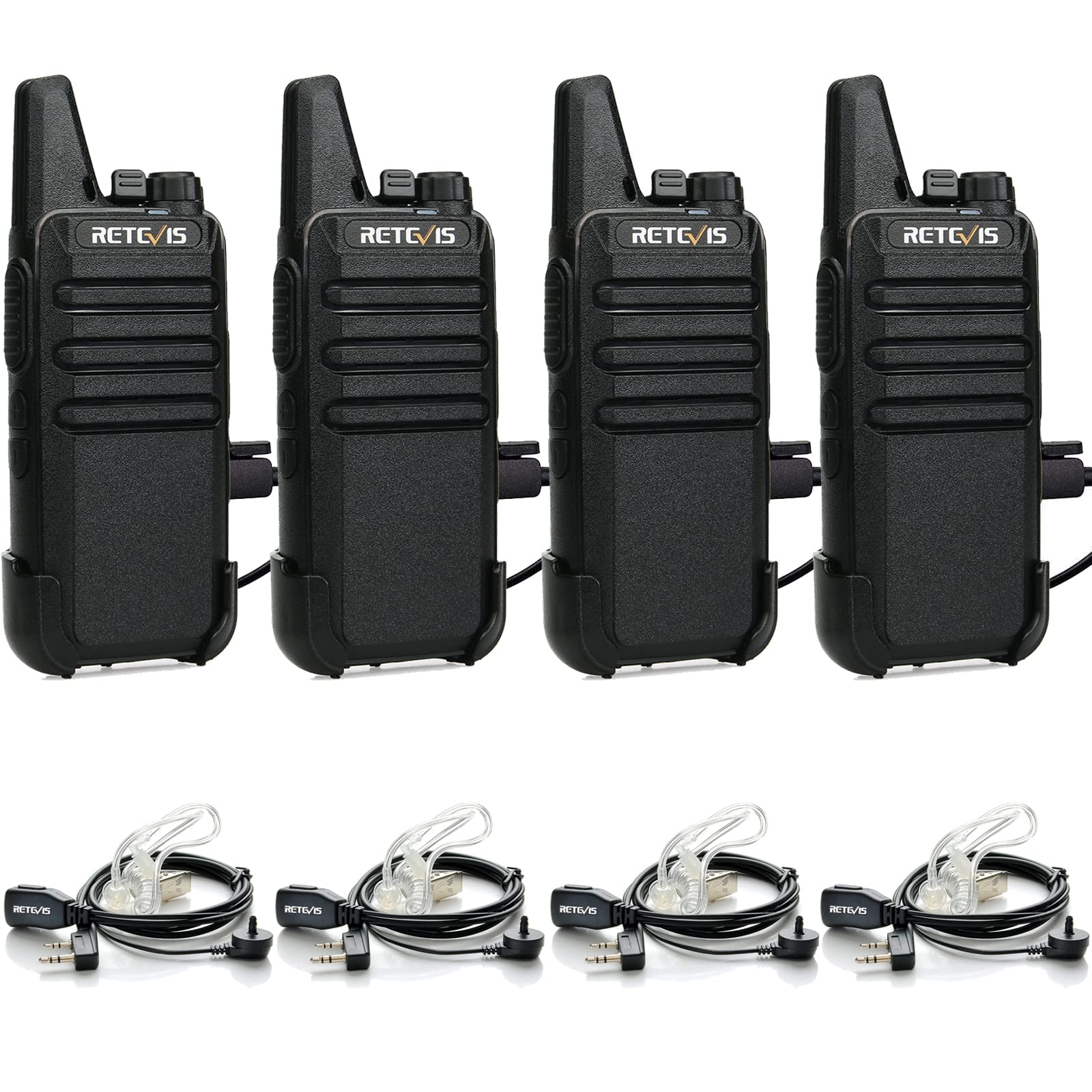 Foto 2 pulgar | Walkie Talkies Retevis Rt22 Recargables De Largo Alcance (paquete De 4) - Venta Internacional.