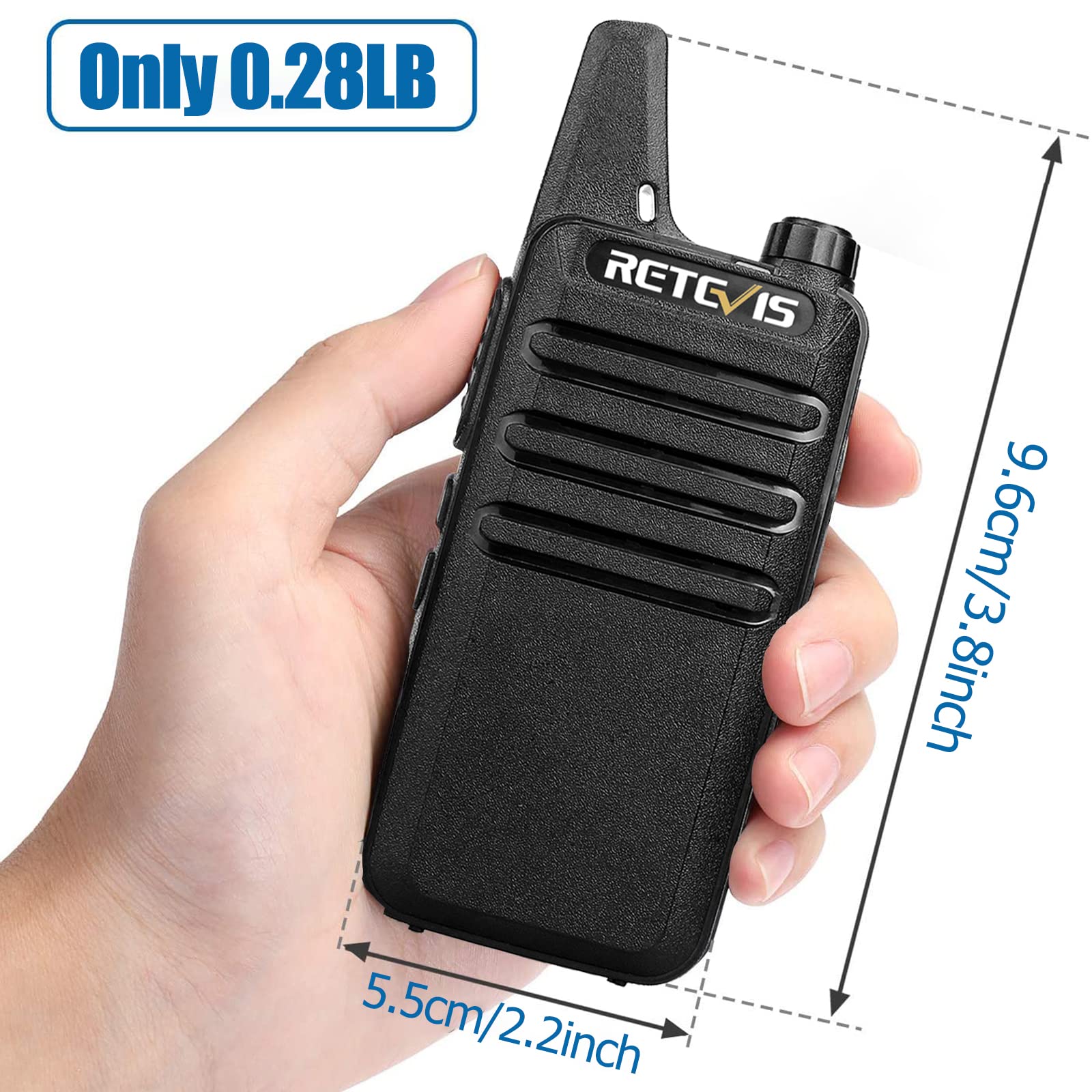 Foto 3 pulgar | Walkie Talkies Retevis Rt22 Recargables De Largo Alcance (paquete De 4) - Venta Internacional.
