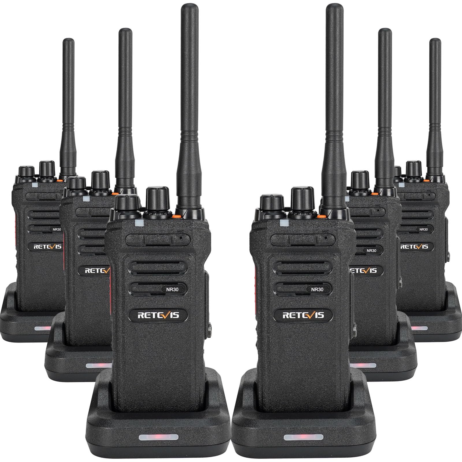 Foto 1 | Radios Bidireccionales Retevis Nr30 Gmrs De Largo Alcance A Prueba De Agua (paquete De 6) - Venta Internacional.