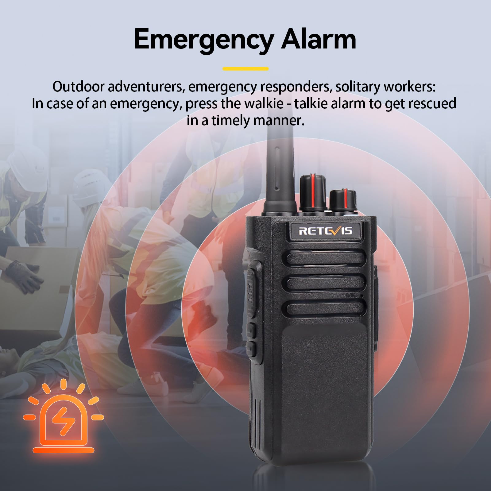 Foto 7 | Radio Bidireccional Retevis Rt29 De Largo Alcance Con Micrófono Ip67 A Prueba De Agua - Venta Internacional.