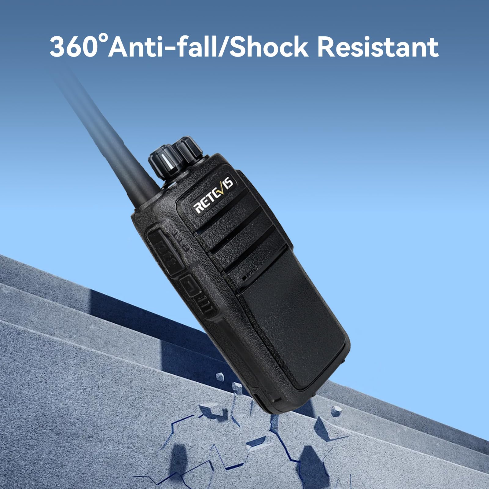 Foto 5 pulgar | Radios Walkie Talkies Retevis Rt21 De Largo Alcance Y 2 Vías (paquete De 2) - Venta Internacional.