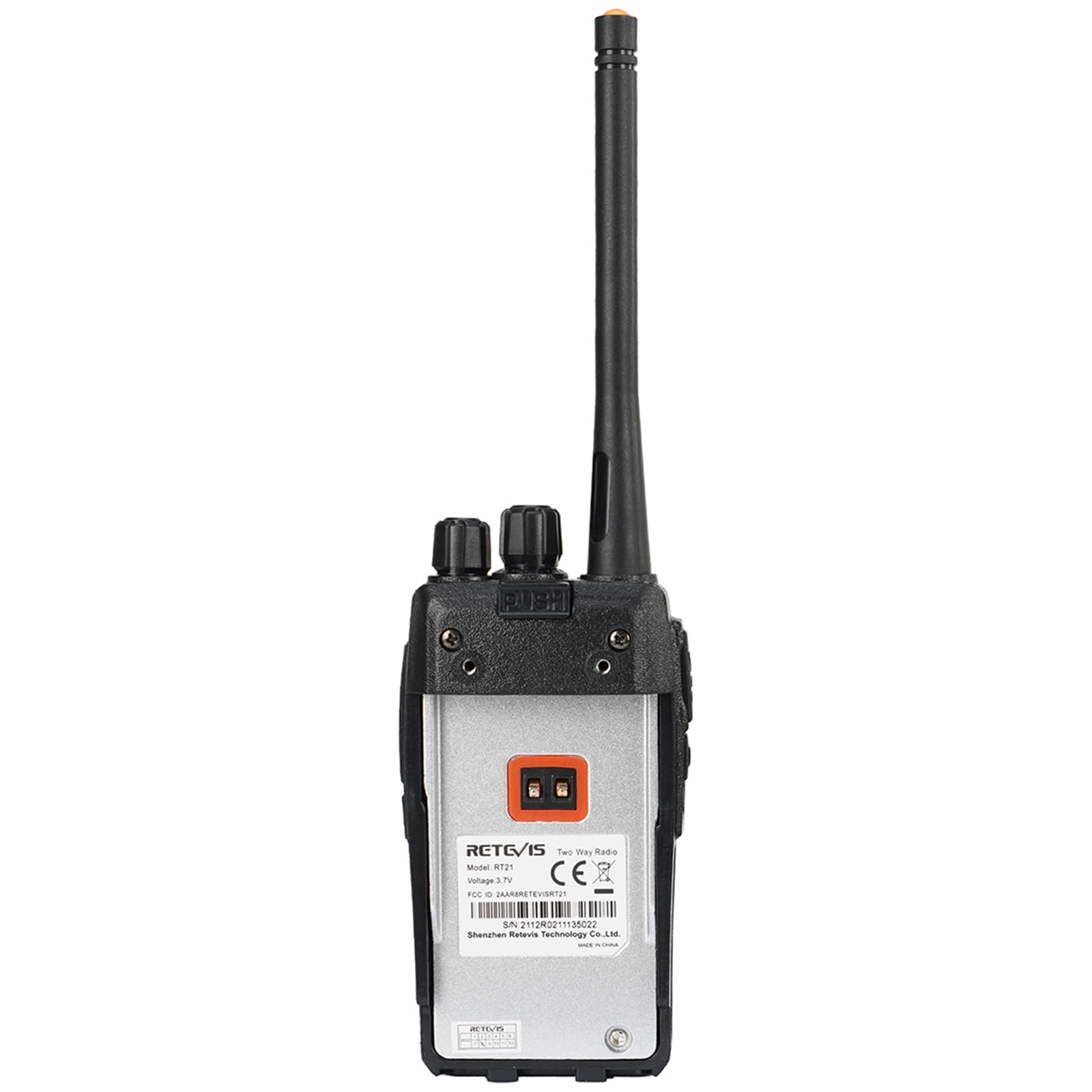 Foto 8 pulgar | Radios Walkie Talkies Retevis Rt21 De Largo Alcance Y 2 Vías (paquete De 2) - Venta Internacional.