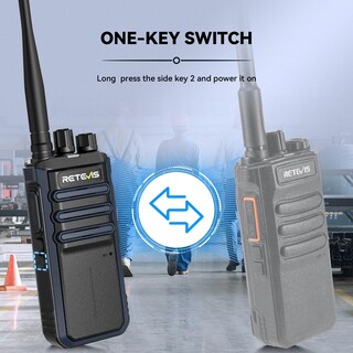 Foto 4 | Radio De 2 Vías Gmrs Walkie Talkies Retevis Rt86a De Largo Alcance - Venta Internacional.