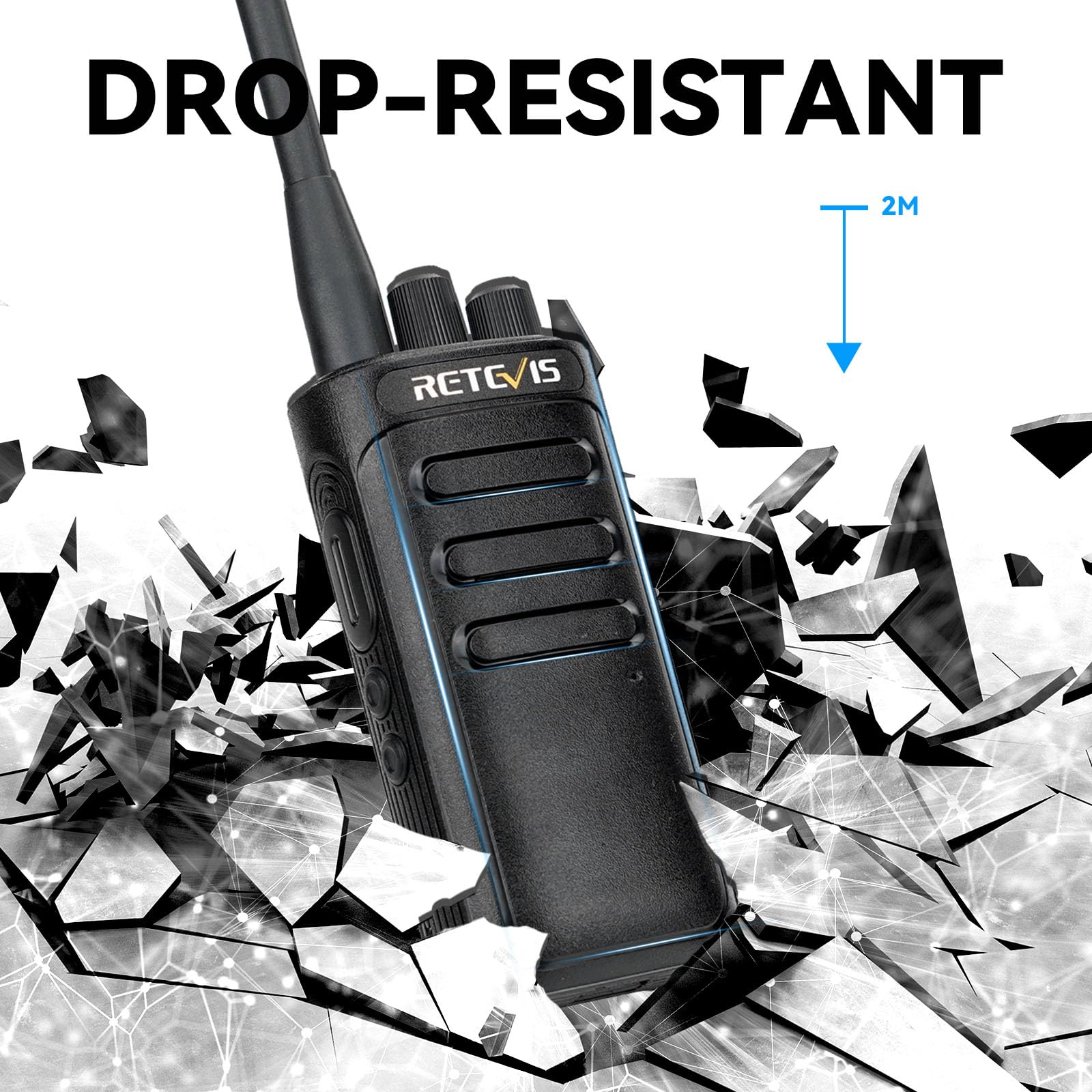 Foto 5 pulgar | Walkie Talkie Retevis Rb85, Radio Bidireccional De Largo Alcance, 2000 Mah, Paquete De 4 - Venta Internacional.