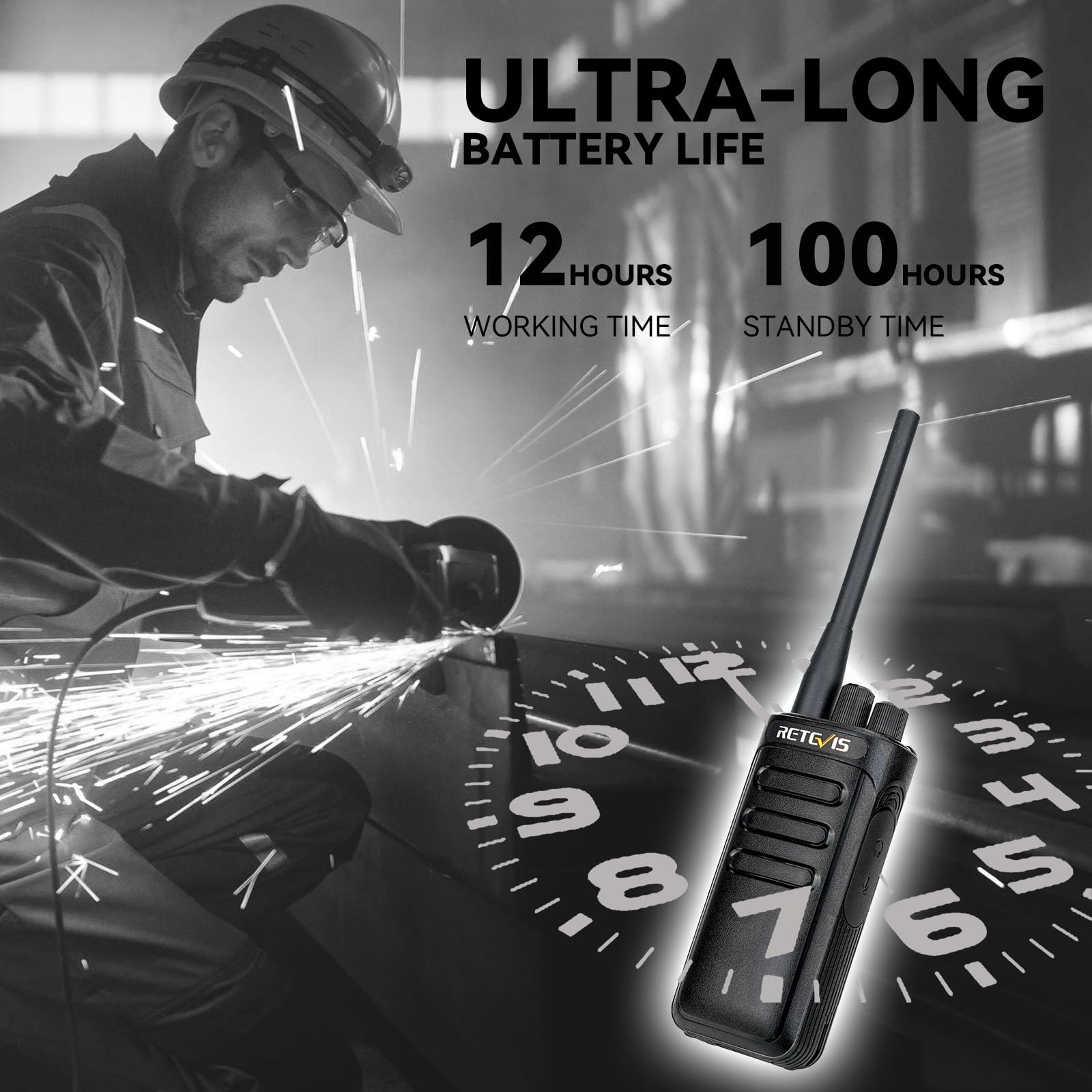 Foto 6 pulgar | Walkie Talkie Retevis Rb85, Radio Bidireccional De Largo Alcance, 2000 Mah, Paquete De 4 - Venta Internacional.
