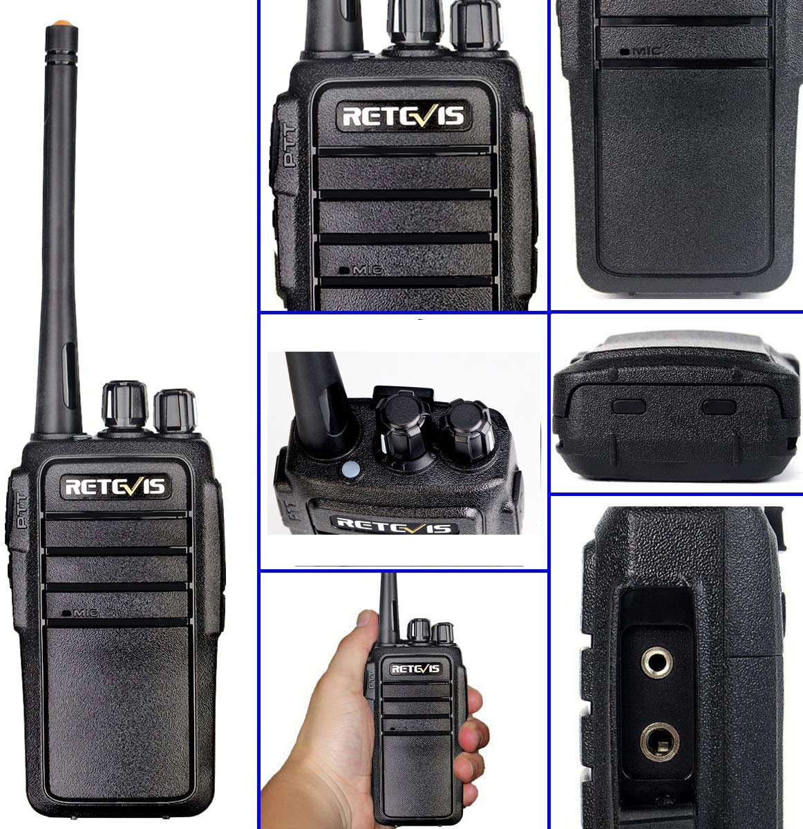 Foto 5 pulgar | Walkie Talkies Retevis Rt21, 3000 Mah, Recargables (paquete De 10) - Venta Internacional.