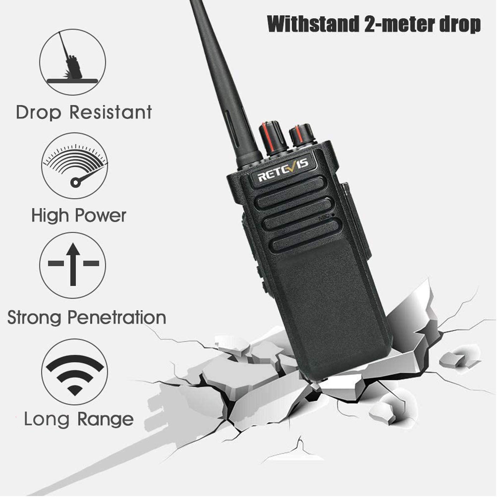 Foto 5 pulgar | Radio Bidireccional Retevis Rt29, Resistente, Largo Alcance, 3200 Mah - Venta Internacional.