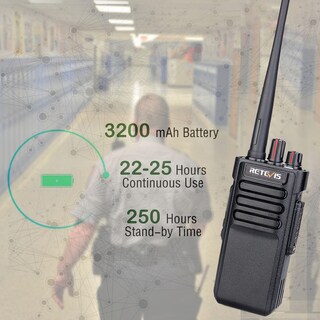 Foto 5 | Radio Bidireccional Retevis Rt29, Resistente, Largo Alcance, 3200 Mah - Venta Internacional.