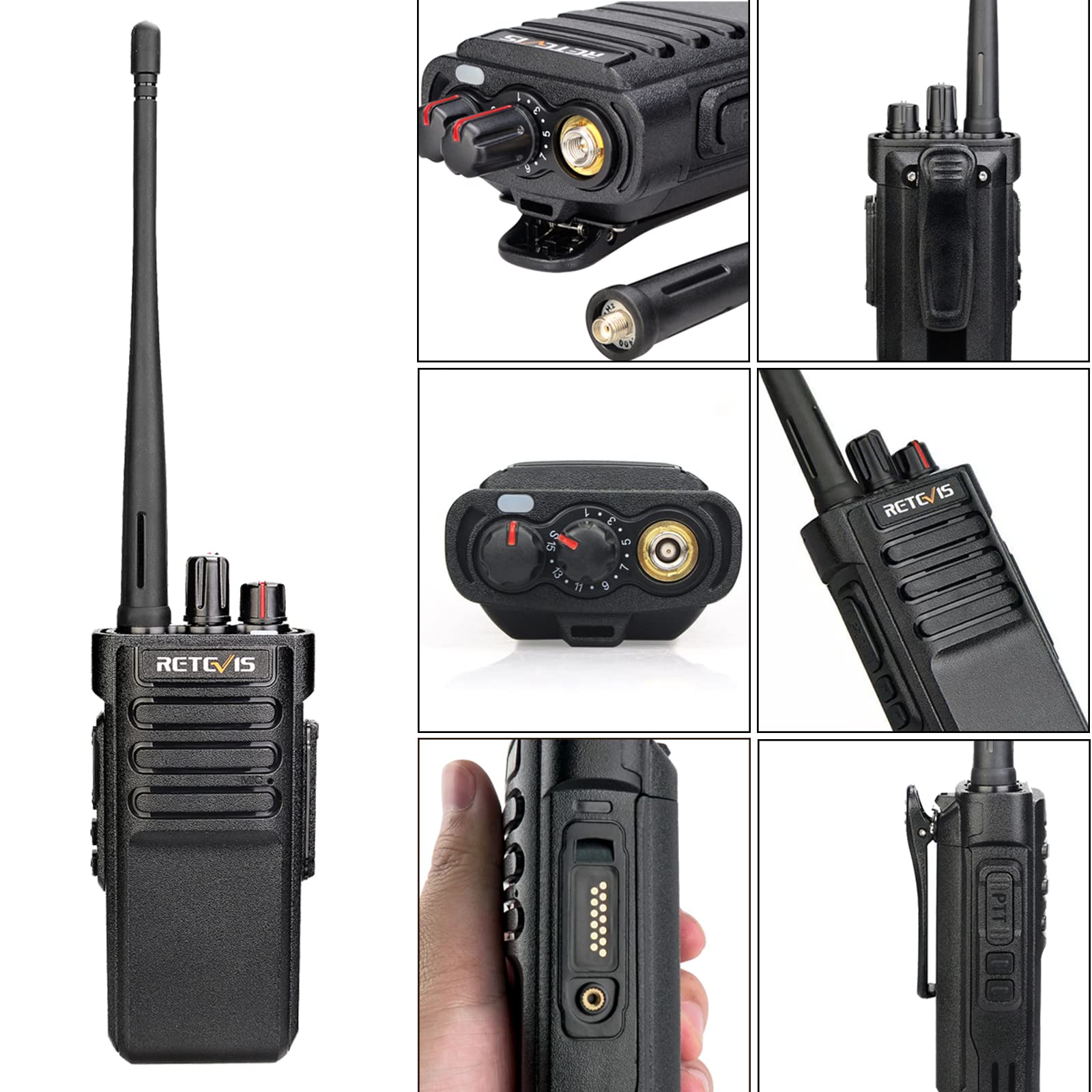 Foto 6 | Radio Bidireccional Retevis Rt29, Resistente, Largo Alcance, 3200 Mah - Venta Internacional.