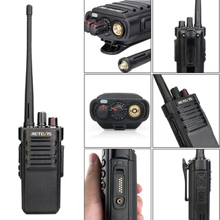 Foto 6 | Radio Bidireccional Retevis Rt29, Resistente, Largo Alcance, 3200 Mah - Venta Internacional.