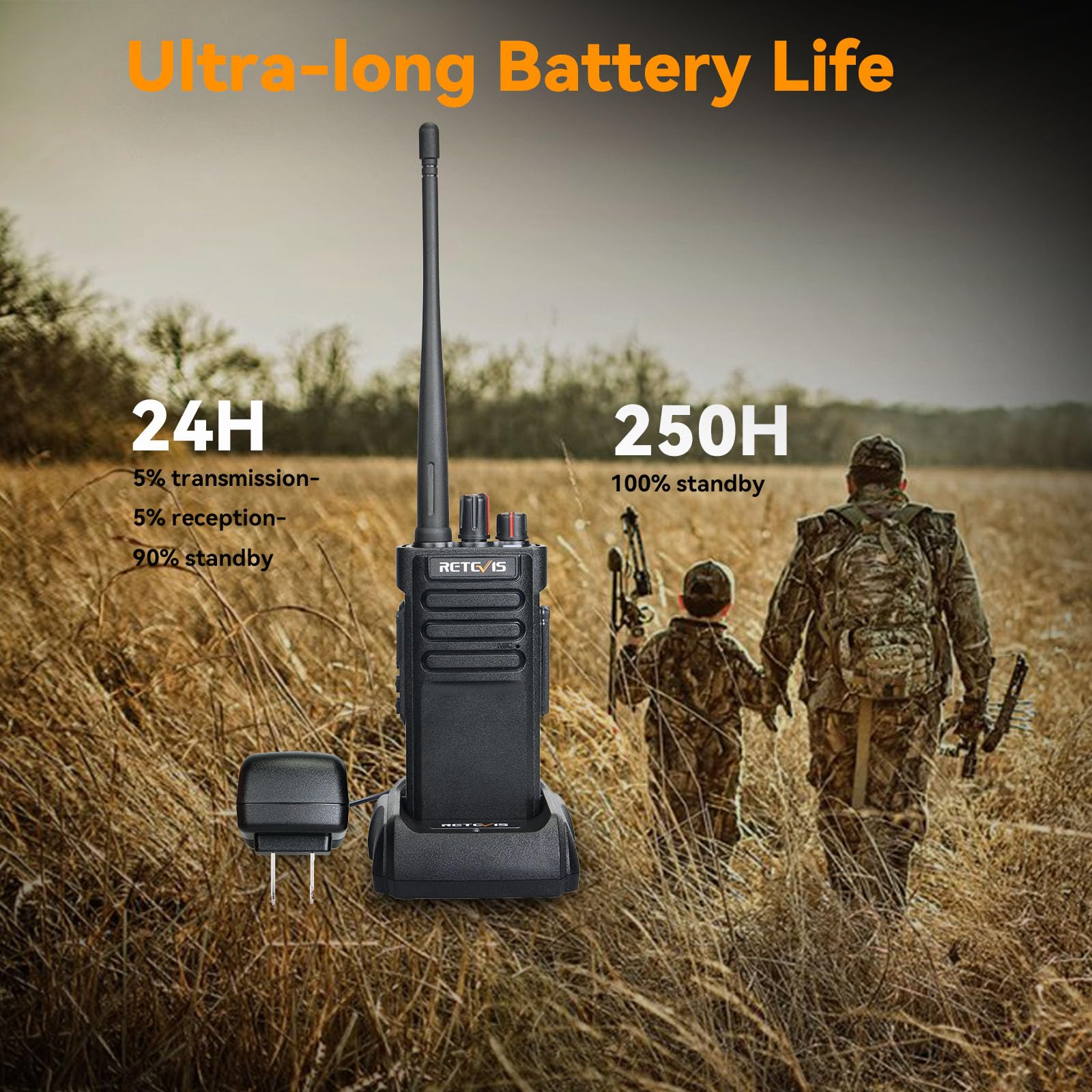 Foto 5 pulgar | Walkie Talkies Retevis Rt29 De Grado Militar, Paquete De 2 Con Auricular - Venta Internacional.