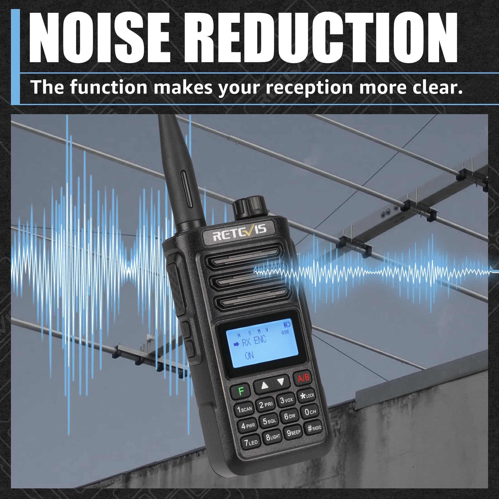Foto 3 | Ham Radio Retevis Ra89 De Doble Banda Ip68, Resistente Al Agua, 2500 Mah - Venta Internacional.