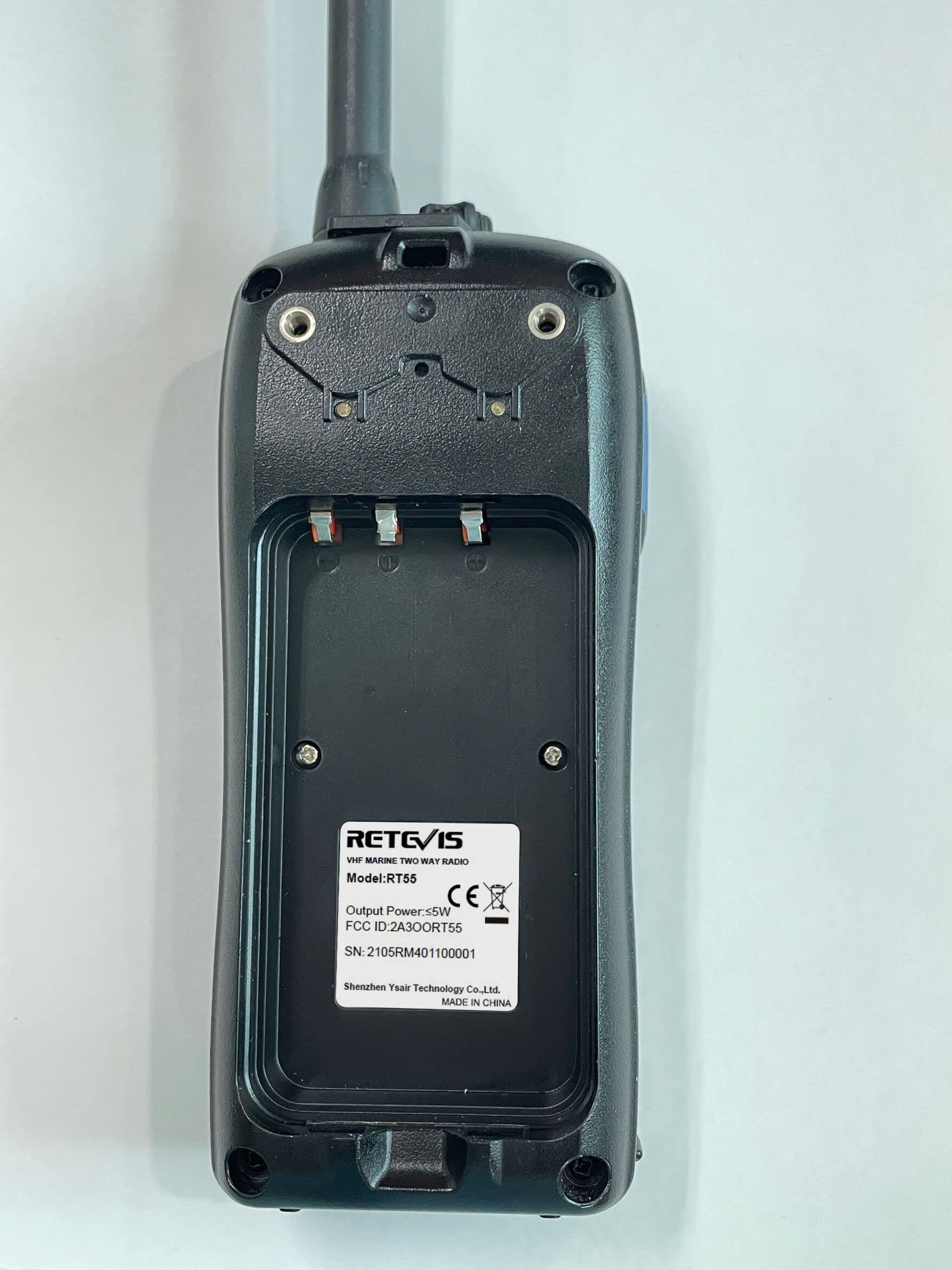 Foto 6 | Radio Marina Retevis Rt55 Portátil Ip67 A Prueba De Agua Con Noaa - Venta Internacional.