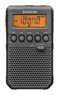 Foto 1 | Pocket Radio Sangean Dt-800bk Am/fm/noaa - Alerta Meteorológica, Color Negro - Venta Internacional.