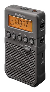 Foto 2 | Pocket Radio Sangean Dt-800bk Am/fm/noaa - Alerta Meteorológica, Color Negro - Venta Internacional.