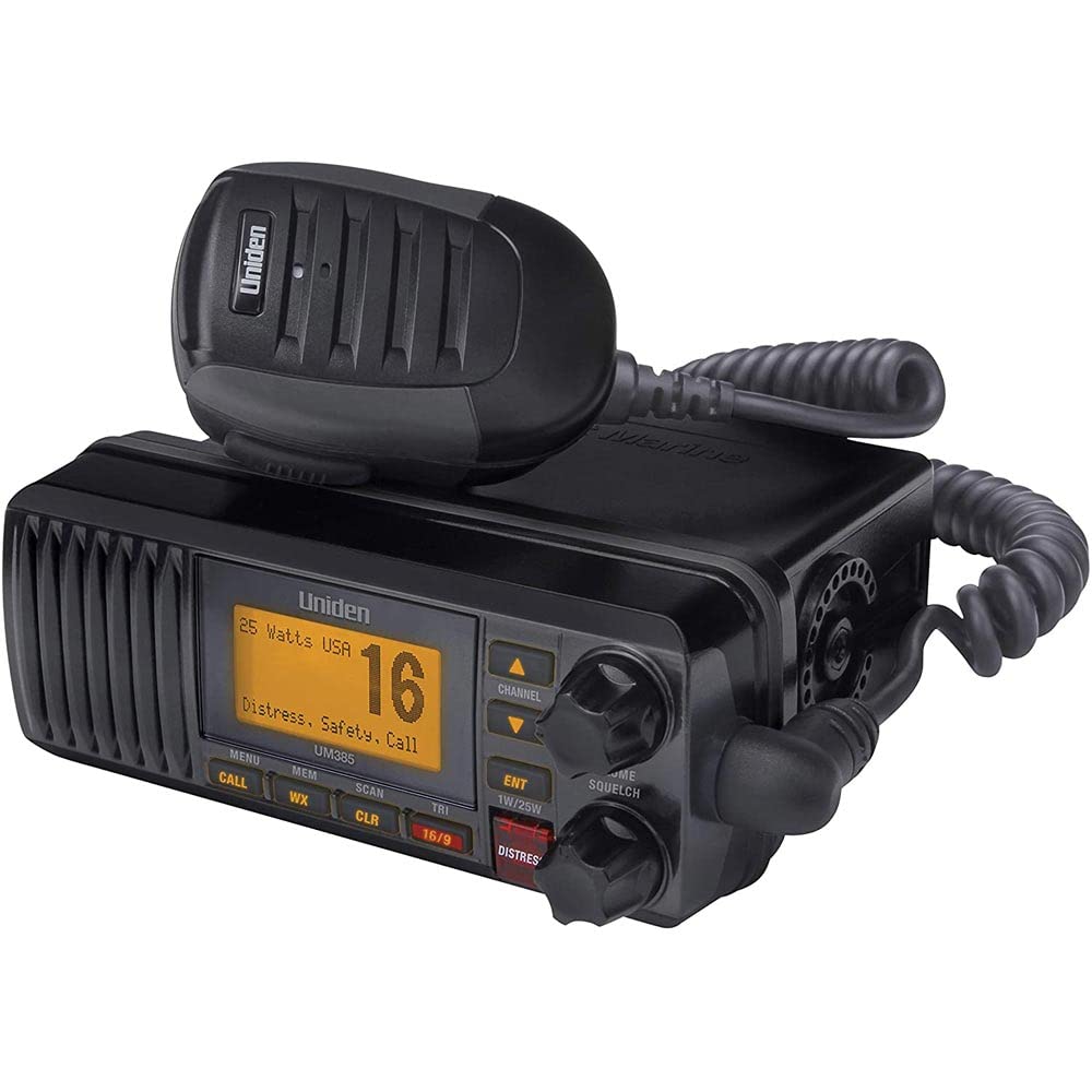 Foto 3 pulgar | Radio Vhf Marina Uniden Um385bk De 25 W A Prueba De Agua Con Alerta De La Noaa - Venta Internacional.