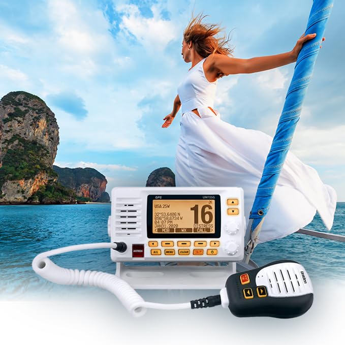 Foto 5 pulgar | Radio Vhf Marina Uniden Um725g En Todos Los Ee. Uu., Canadá, Internacional Ch. - Venta Internacional.