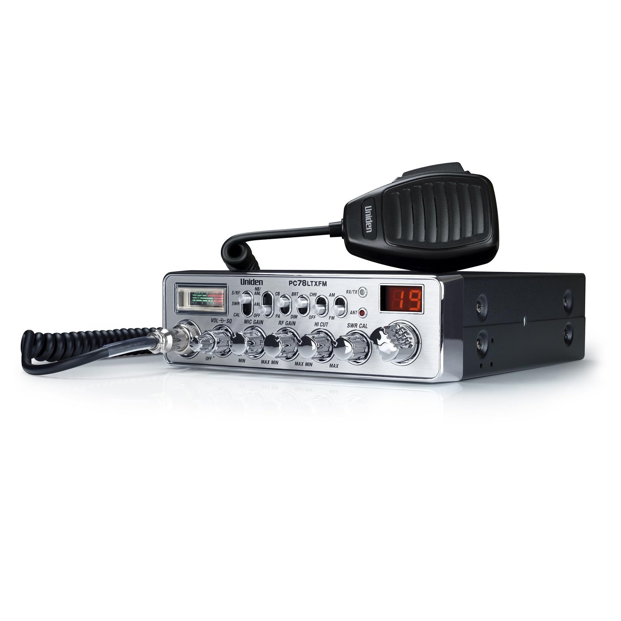 Foto 3 | Radio Cb Uniden Pc78ltxfm Profesional De 40 Canales Am/fm Con Medidor De Roe - Venta Internacional.