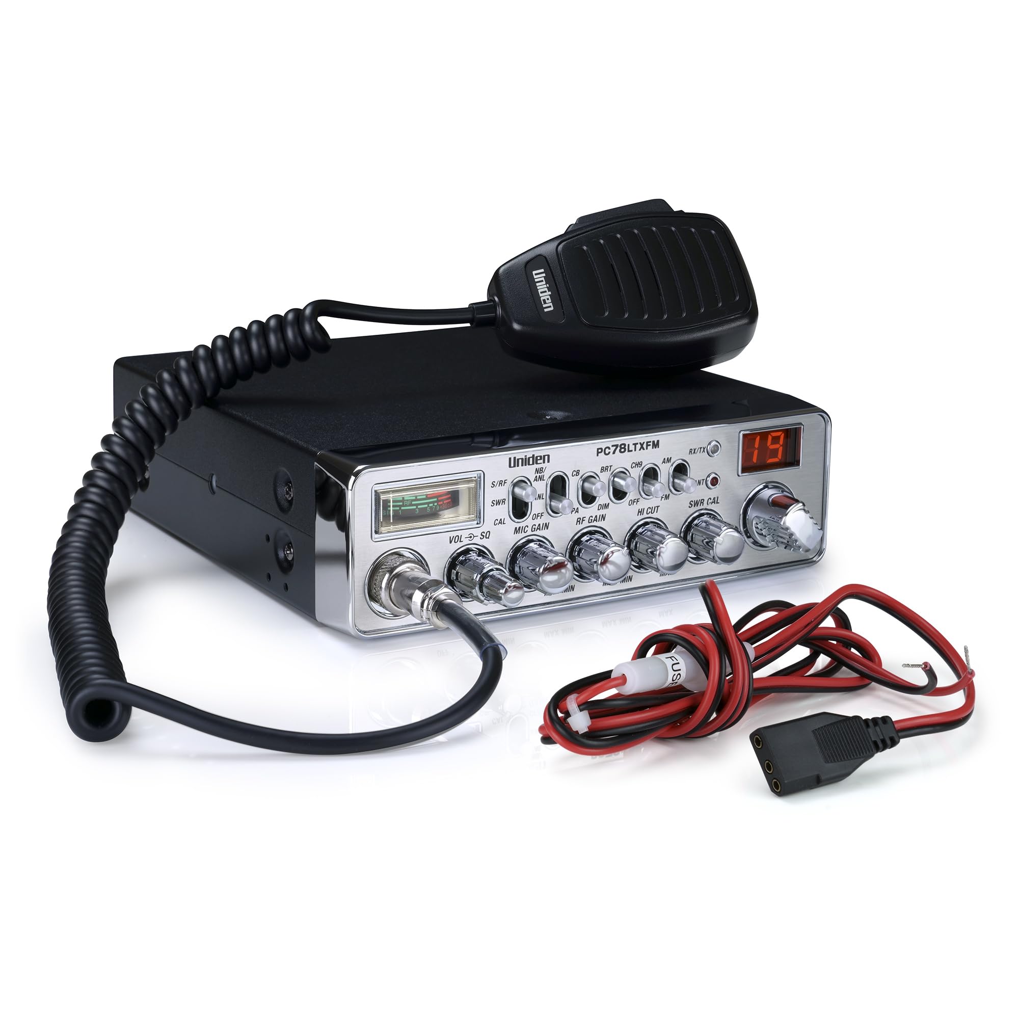 Foto 6 | Radio Cb Uniden Pc78ltxfm Profesional De 40 Canales Am/fm Con Medidor De Roe - Venta Internacional.