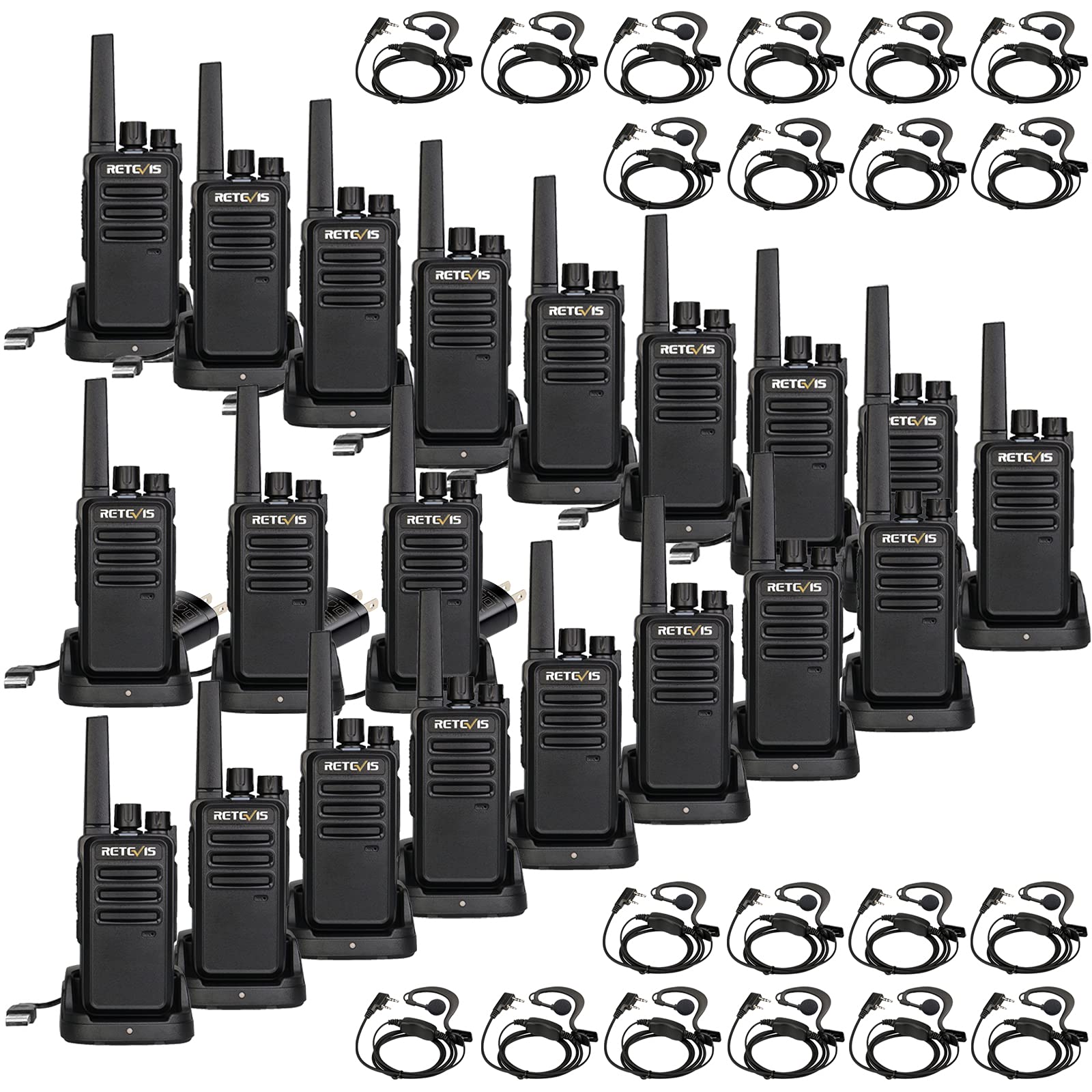 Foto 1 | Walkie Talkies Retevis Rt68 Recargables De Largo Alcance, Paquete De 20 - Venta Internacional.