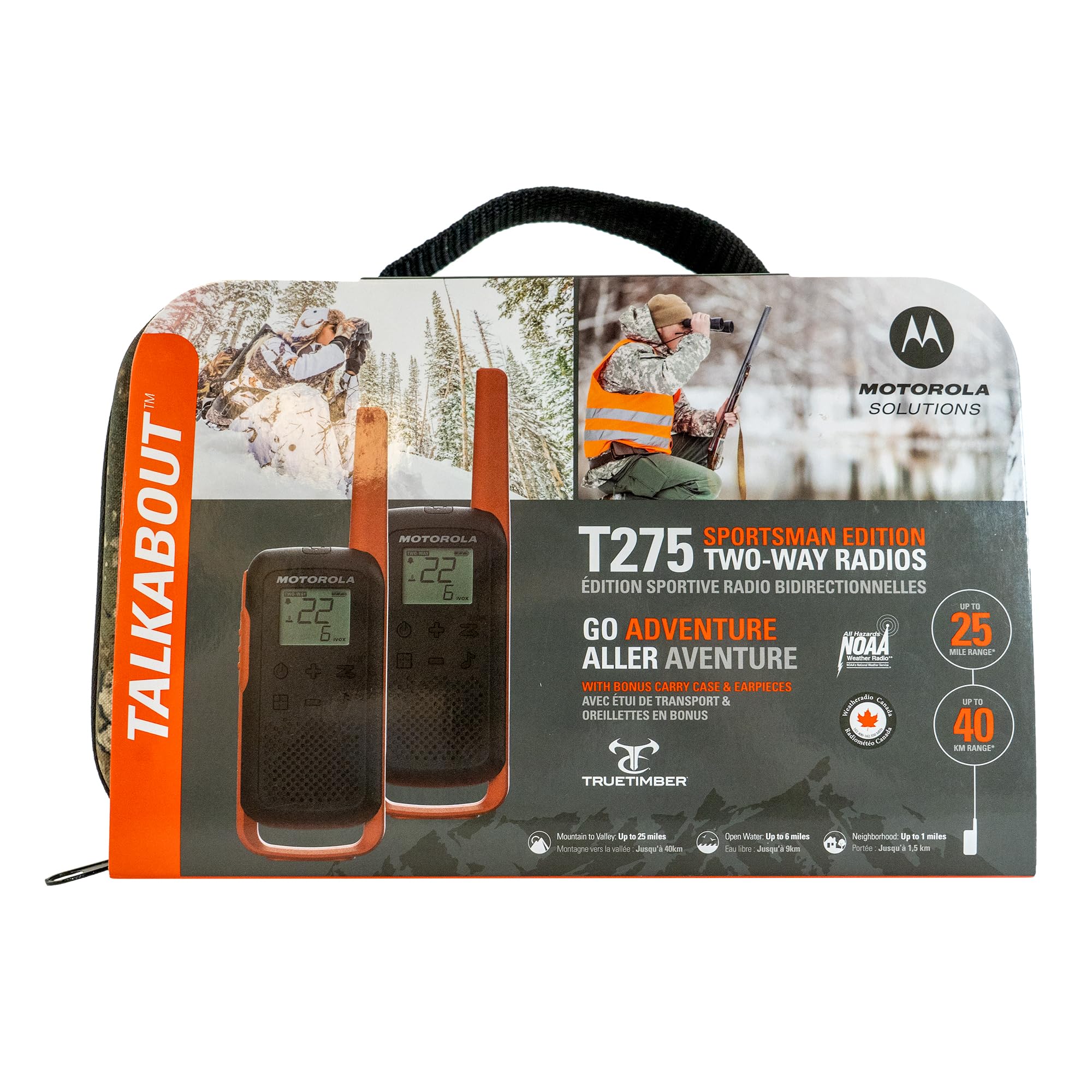 Foto 5 pulgar | Radios Bidireccionales Motorola Solutions T275 Talkabout De 22 Canales - Venta Internacional.
