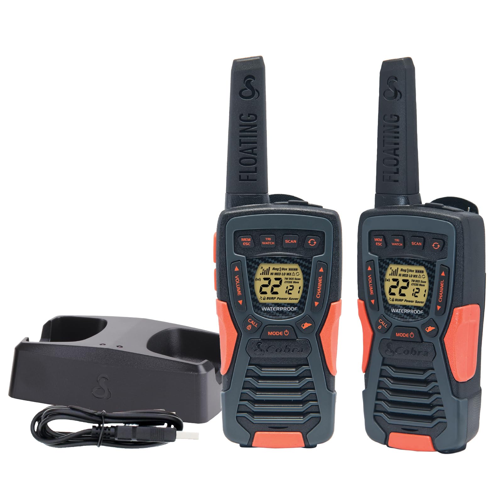 Foto 2 pulgar | Walkie Talkies Cobra Acxt1035r Flt, Resistentes Al Agua, 37 Millas - Venta Internacional.