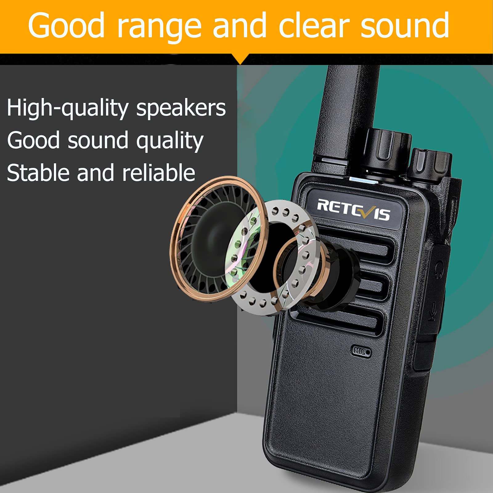 Foto 3 pulgar | Walkie Talkies Retevis Rt68 De Largo Alcance, 1200 Mah, Paquete De 4 - Venta Internacional.