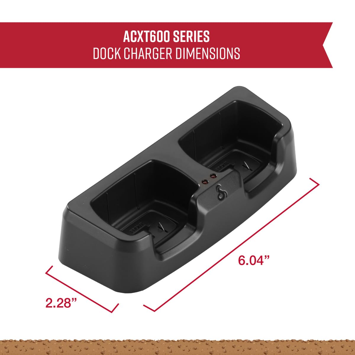 Foto 2 | Estación De Carga Cobra Acxt 600 Dock Para 2 Walkie Talkies - Venta Internacional.