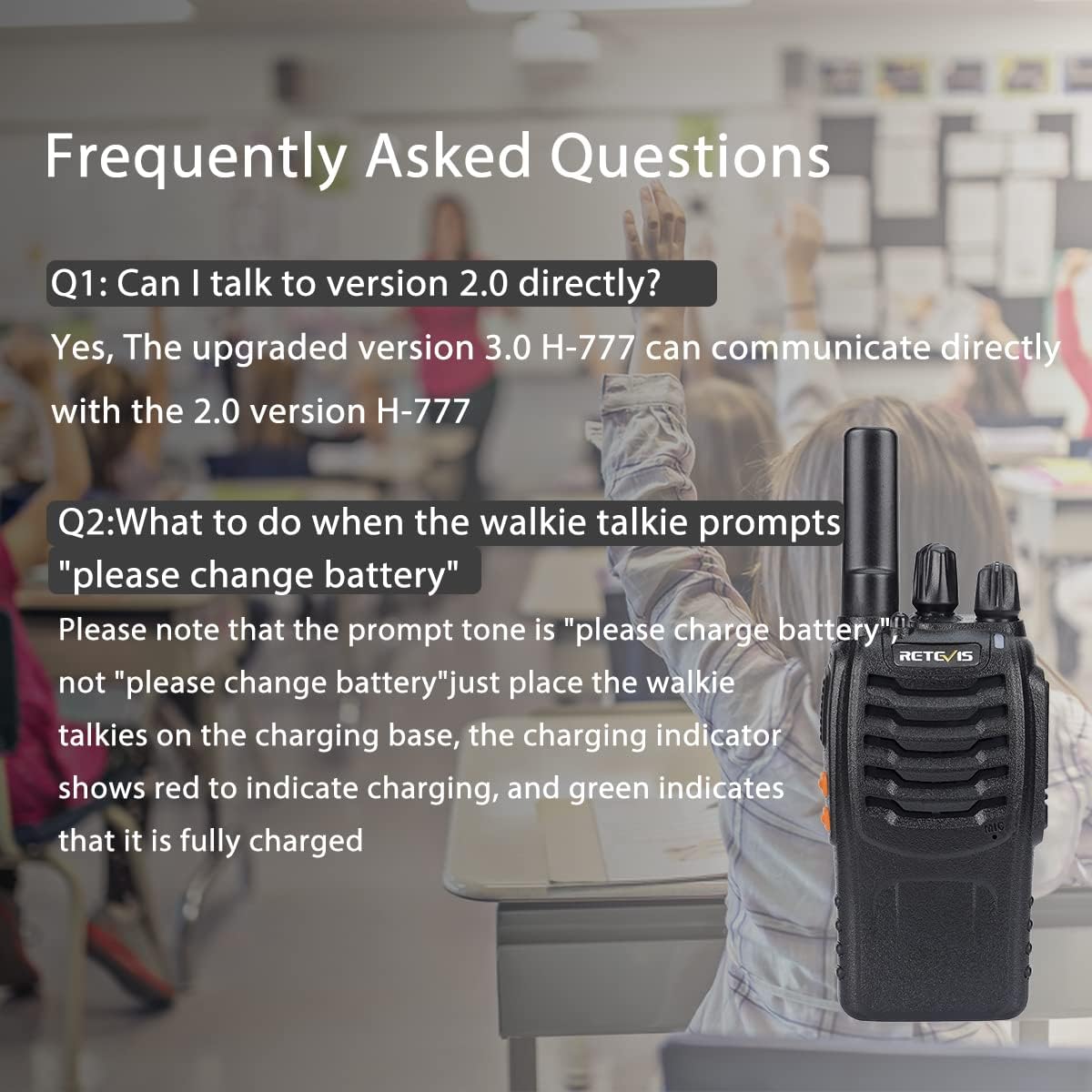 Foto 7 | Walkie Talkies Retevis H-777 Recargables De Largo Alcance, Paquete De 6 - Venta Internacional.