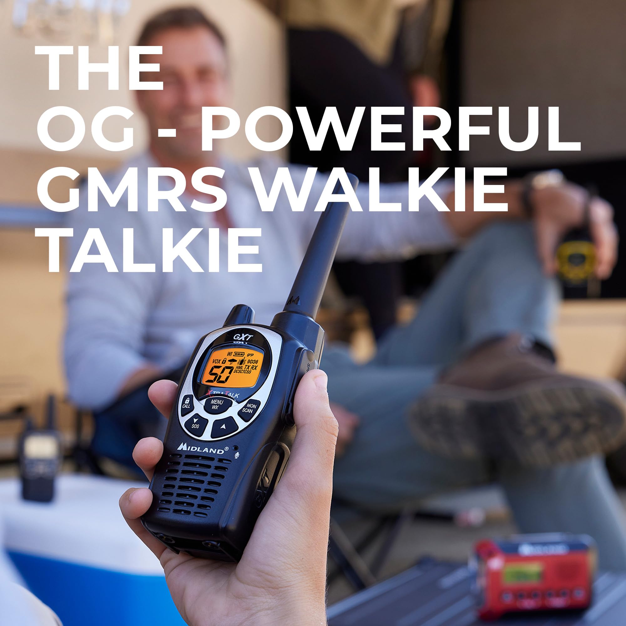 Foto 3 pulgar | Walkie Talkie Midland Gxt1000x3vp4 Radio Gmrs De 50 Canales - Venta Internacional.
