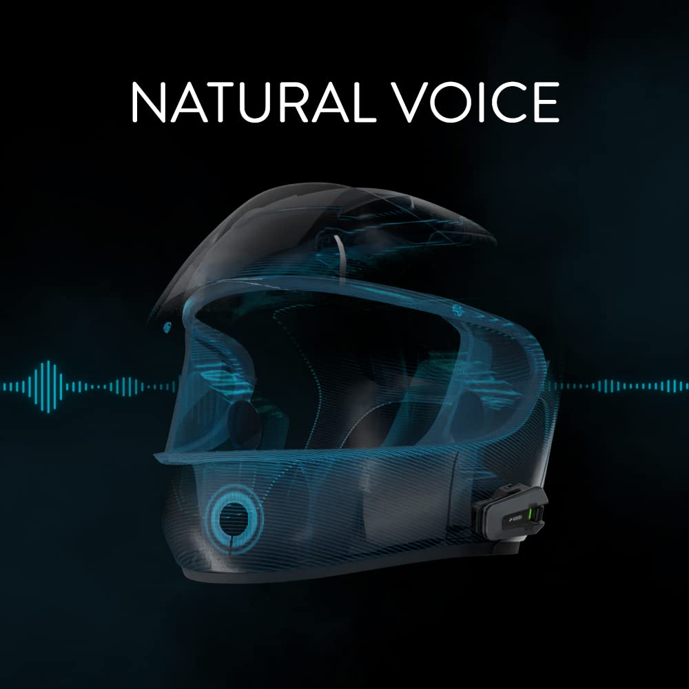 Foto 7 | Sistema De Comunicación Bluetooth Para Motocicletas Cardo Packtalk Edge - Venta Internacional.