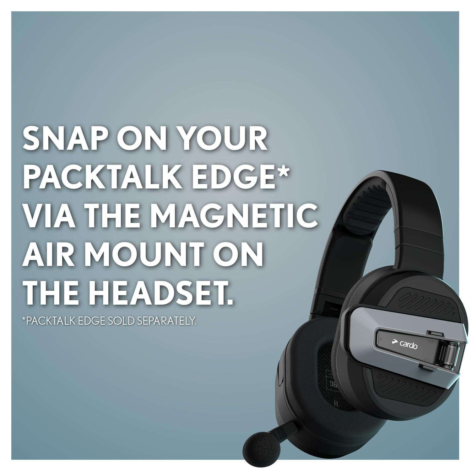 Foto 2 | Intercomunicadores Para Motocicletas Cardo Packtalk Edgephones - Venta Internacional.