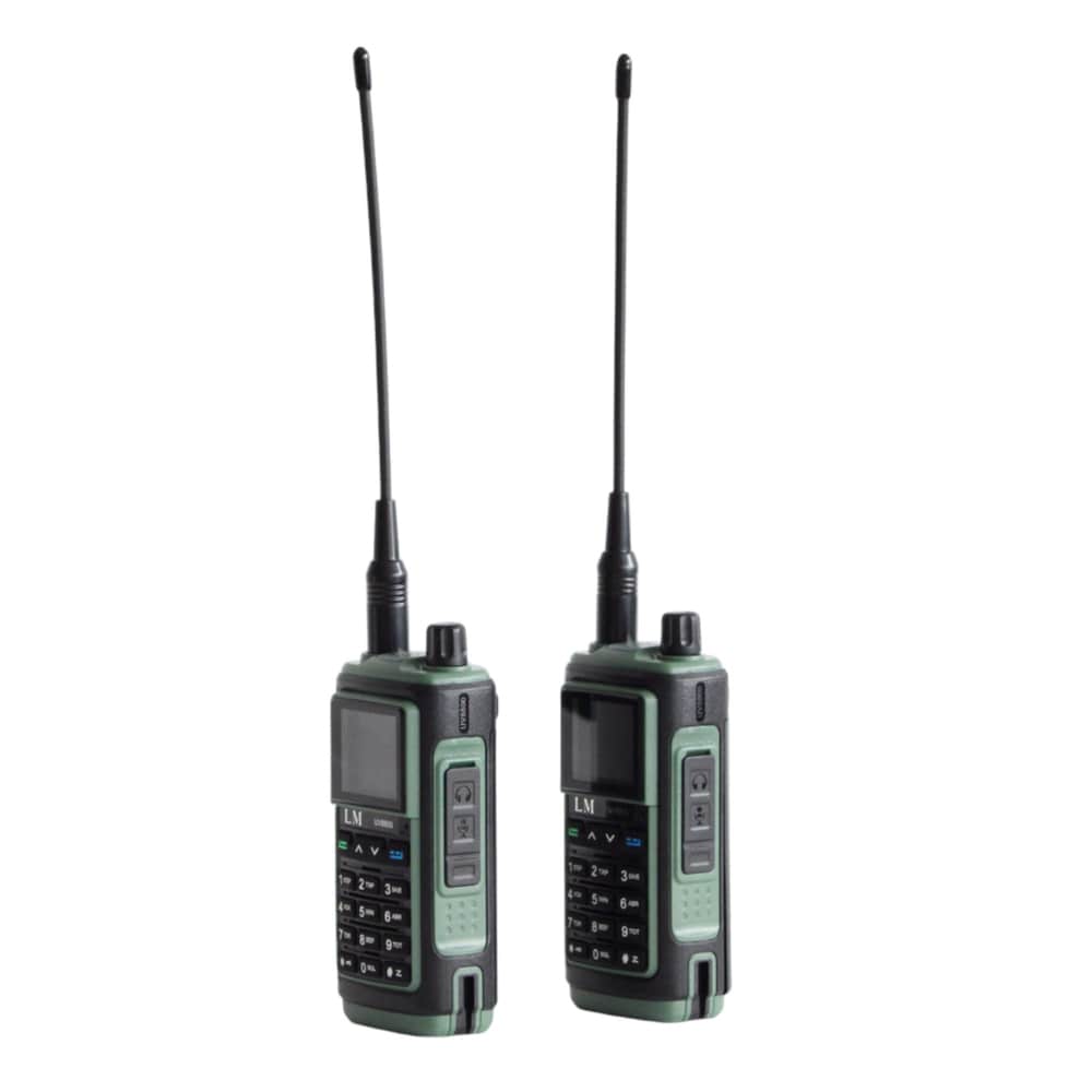 Walkie Talkie Lm-uv8800v, 1024 Canales 10-15km De Alcance 2pz