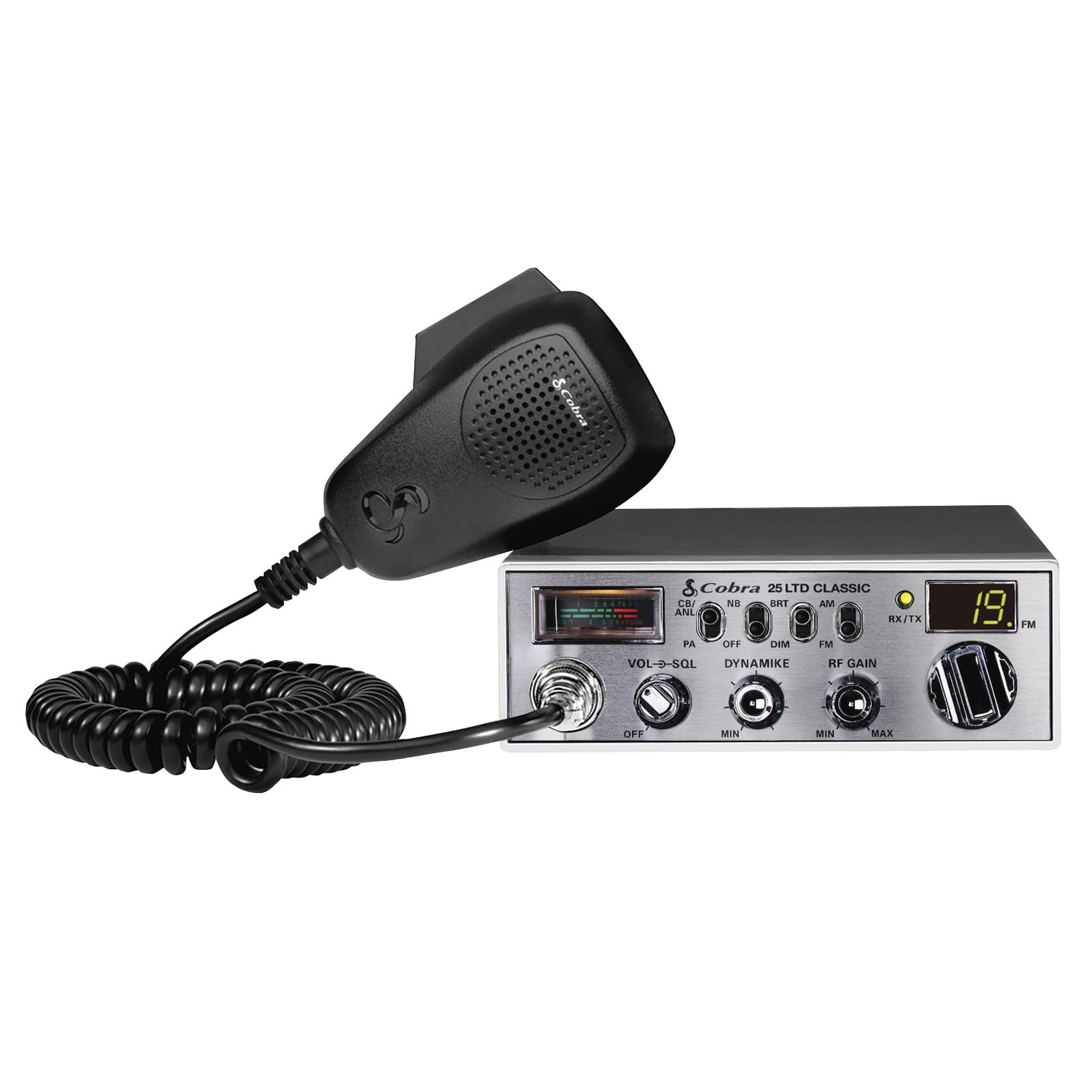 Foto 2 pulgar | Cb Radio Cobra 25 Ltd Am/fm Profesional 4w 40 Canales Negro - Venta Internacional.