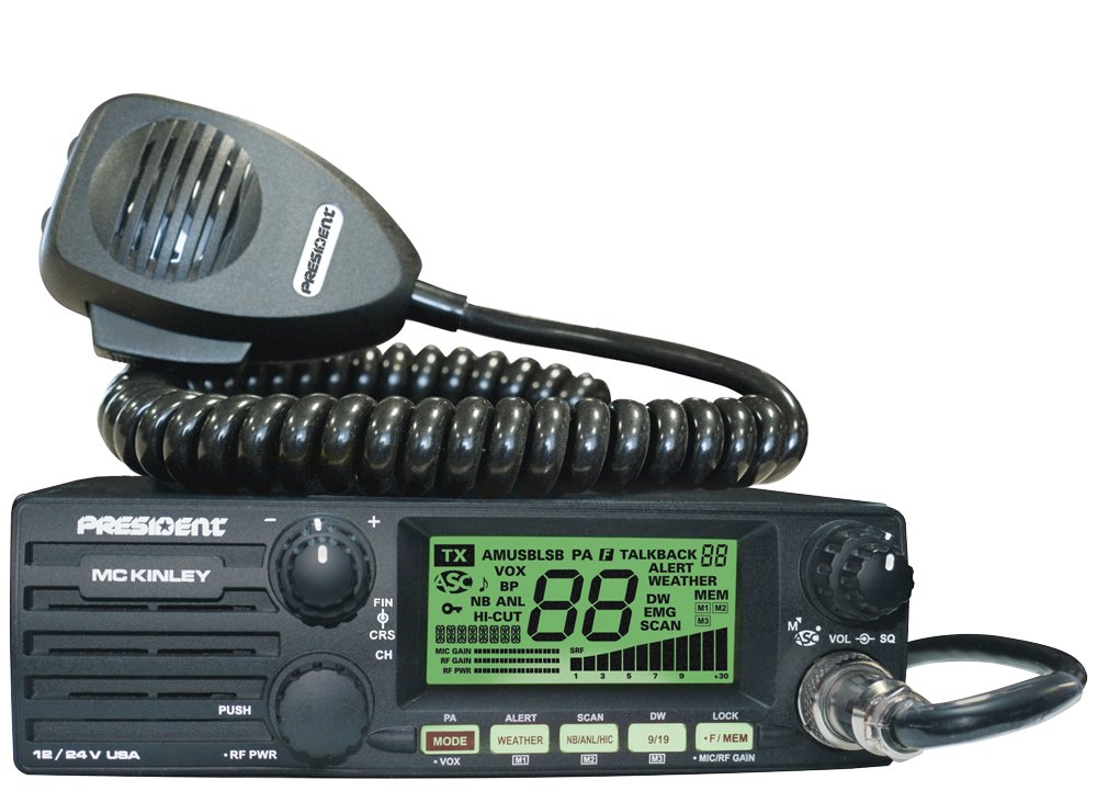 Foto 2 pulgar | Presidente De Cb Radio Mckinley Am/ssb 40 Canales 12/24 V Con Alertas De La Noaa - Venta Internacional.
